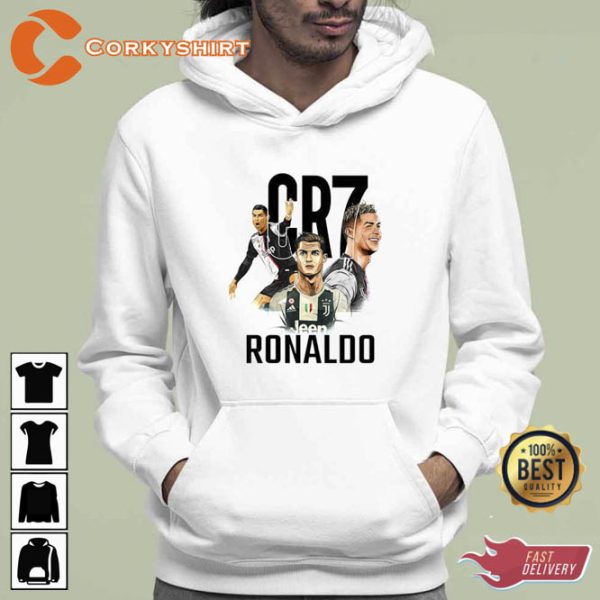 Art Style Cr7 Ronaldo Football Sweatshirt