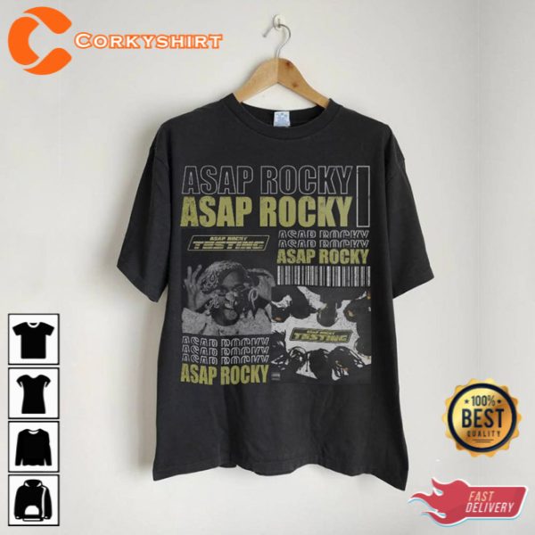 Asap Rocky Streetwear Gifts Shirt Hip Hop 90s