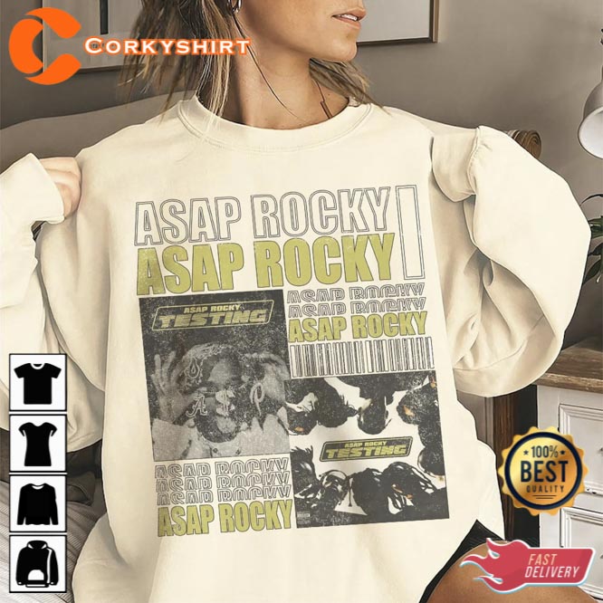 T-shirt Streetwear, T-shirt Pullover, Asap Rocky, Shirt