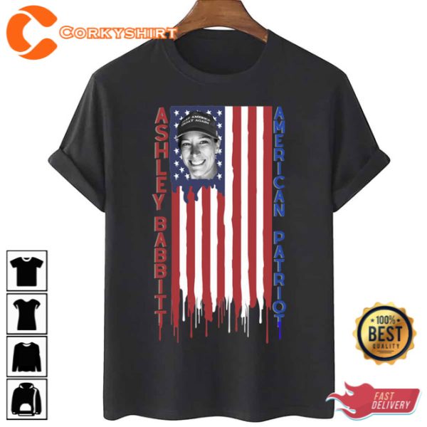 Ashley Babbitt America Flag Unisex Shirt