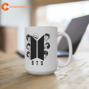 BTS Group Members Symbols Mug Gift for Fan 1