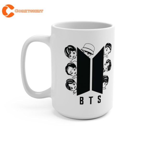 BTS Group Members Symbols Mug Gift for Fan