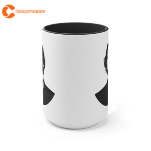 BTS Jungkook Black and White Lotte Two Tone Coffee Mug