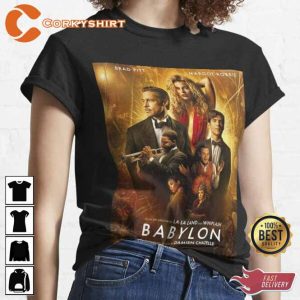 Babylon Official Poster Movie Unisex Tee Shirt