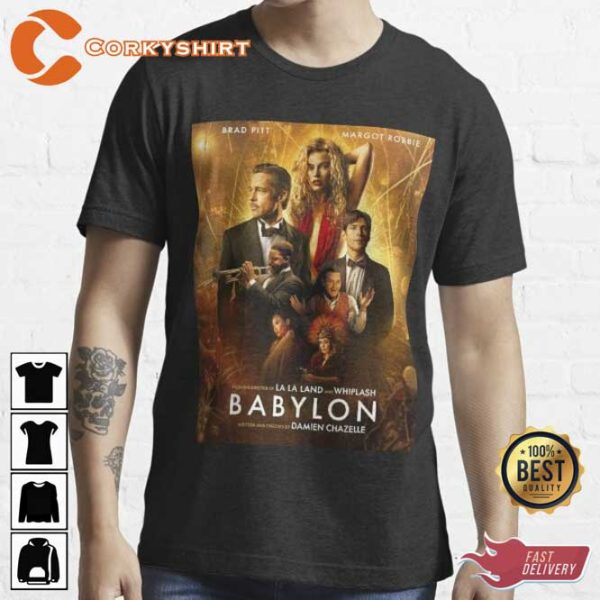 Babylon Official Poster Movie Unisex Tee Shirt