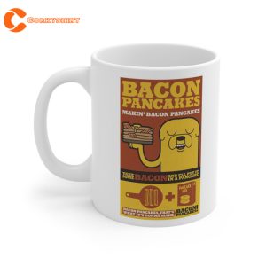 Bacon Pancakes Mug Adventure Time Funny Gift 1