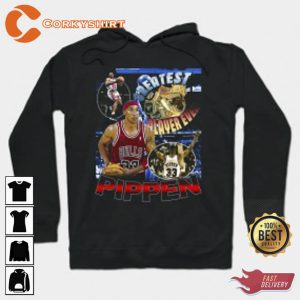 Basketball Legend Chicago Scottie Pippen Unisex Hoodie