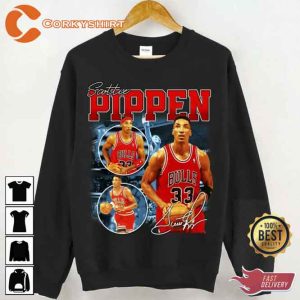 Basketball Red Scottie Pippen Unisex Shirt