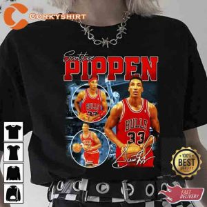 Basketball Red Scottie Pippen Unisex Shirt