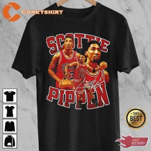 Basketball Scottie Pippen Vintage Hoodie