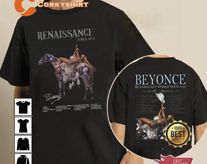 Beyoncé Renaissance World Tour 2023 T-shirt2