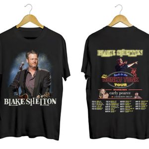 Blake Shelton Back To The Honky Tonk Tour 2023 Graphic Shirt