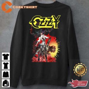 Blizzard Album Ozzy Osbourne Cover Graphic Tee (4)
