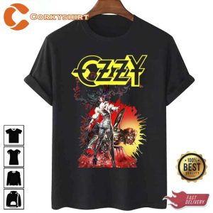 Blizzard Album Ozzy Osbourne Cover Graphic Tee (5)