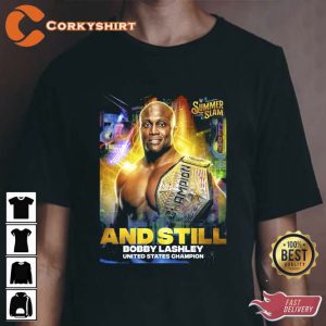 Bobby Lashley WWE Summer Slam And Still Tee Shirt