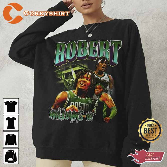 Robert Williams III Time Lord Boston Celtics Basketball Tshirt - Corkyshirt