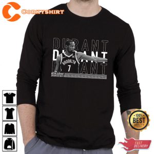 Brooklyn Nets Kinvin Durant Basketball Shirt (2)