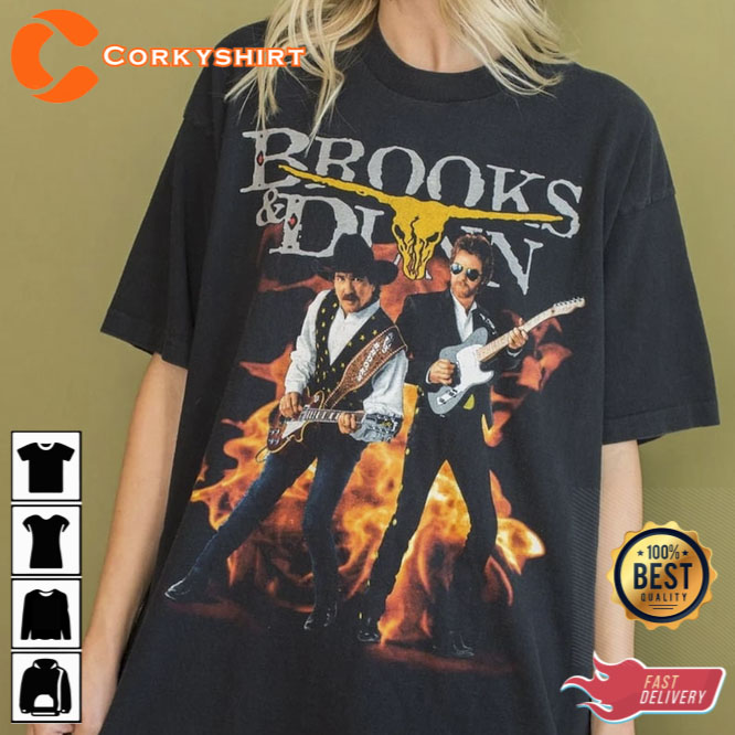 Brooks n Dunn Country Music Unisex T-Shirt