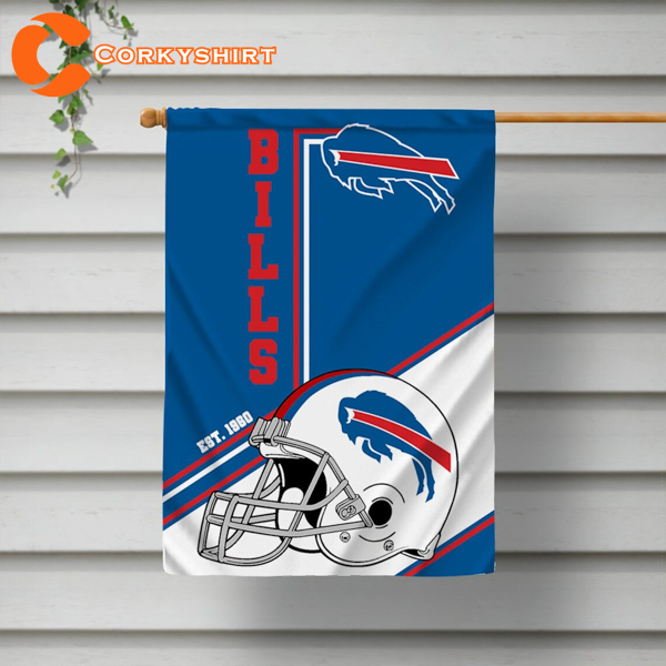 Buffalo Pro Football Team Welcome to Buffalo Bills Fan Home Decor Flag
