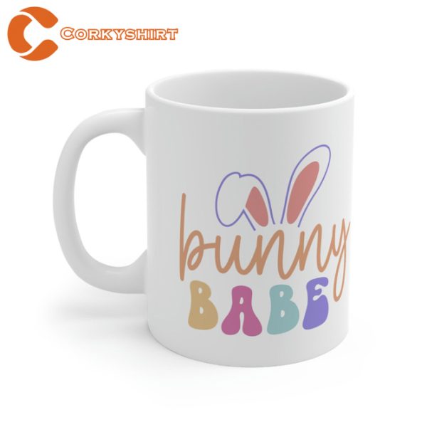 Bunny Babe Easter Coffee Mug