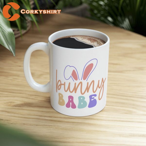 Bunny Babe Easter Coffee Mug