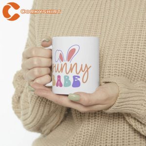 Bunny Babe Easter Coffee Mug