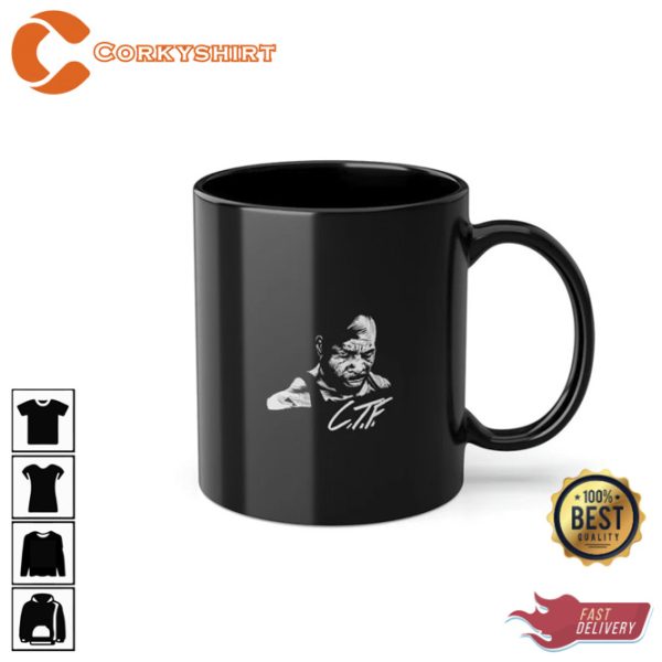 CT Fletcher Fitness Black Coffee Cup