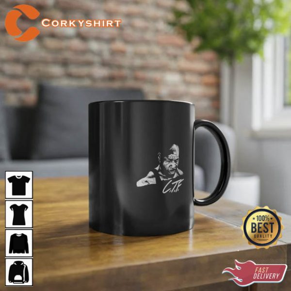 CT Fletcher Fitness Black Coffee Cup