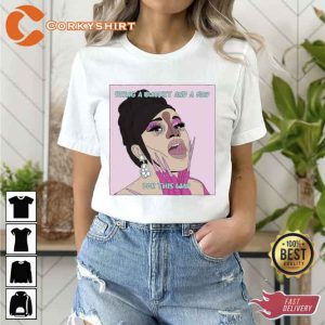 Cardi B Bring A Bucket And Mop For This Wap T-shirt