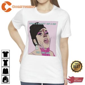 Cardi B Bring A Bucket And Mop For This Wap T-shirt6