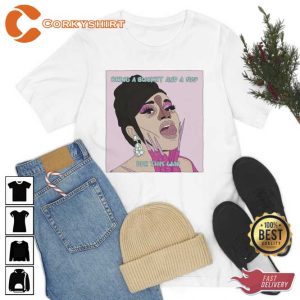 Cardi B Bring A Bucket And Mop For This Wap T-shirt8