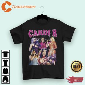 Cardi B Style Unisex Music Star Shirt