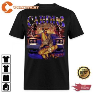 Cardi B Vintage Bootleg Unisex T-Shirt2