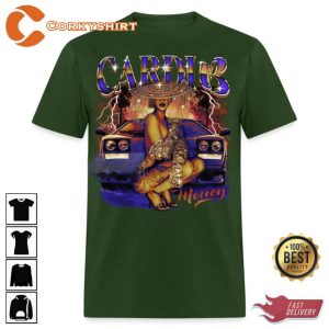 Cardi B Vintage Bootleg Unisex T-Shirt4