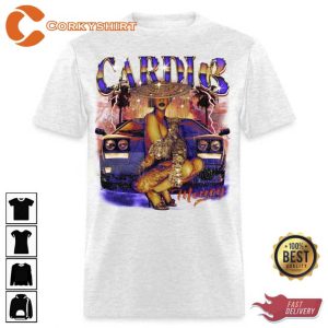 Cardi B Vintage Bootleg Unisex T-Shirt5
