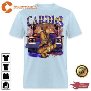 Cardi B Vintage Bootleg Unisex T-Shirt6