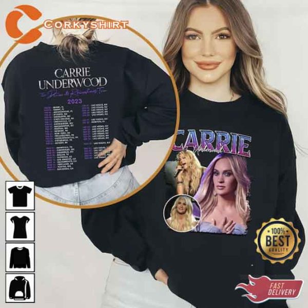 Carrie Underwood Denim And Rhinestones Tour 2023 Sweatshirt