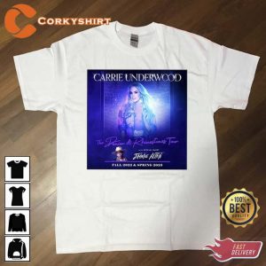 Carrie Underwood The Denim Rhinestones Tour 2022 - 2023 Shirt (2)