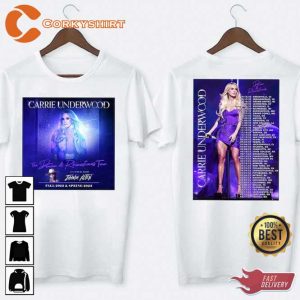 Carrie Underwood The Denim Rhinestones Tour 2022 - 2023 Shirt (3)