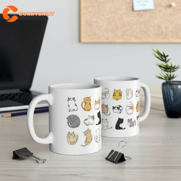 Cat Adorable Cute Coffee Mug