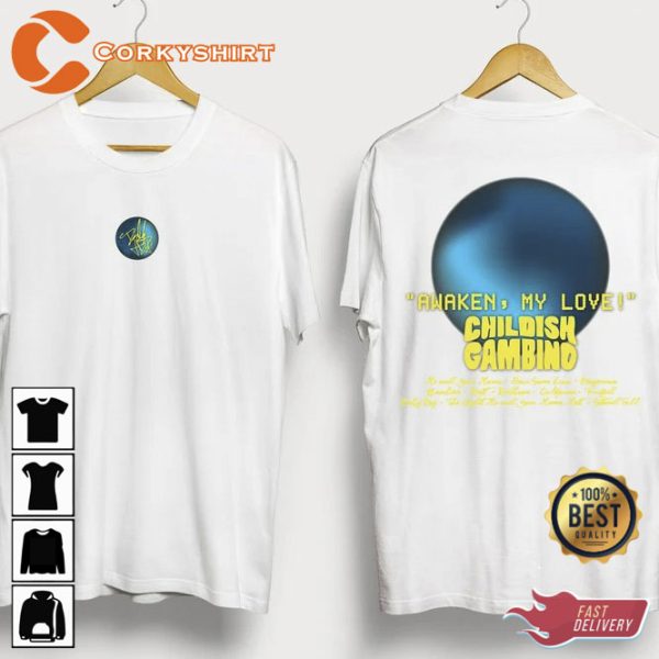 Childish Gambino Awaken My Love Donald Glover T-Shirt