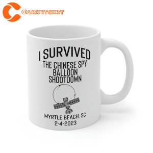 Chinese Spy Balloon Funny Mug Coffee