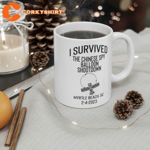 Chinese Spy Balloon Funny Mug Coffee