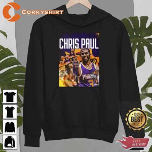 Chris Paul Basketball Fanart Shirt Gift For Sports Fans (5)