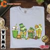 Coffee St Patrick’s Day Irish Shamrock Clover Shirt