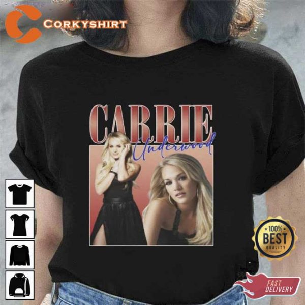 Carrie Underwood Vintage Graphic 90s Unisex Shirt