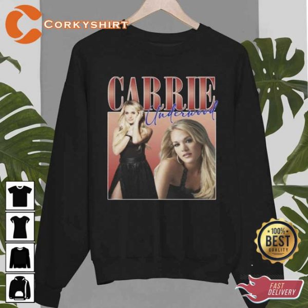 Carrie Underwood Vintage Graphic 90s Unisex Shirt