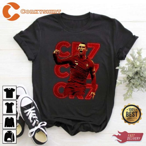 Cr7 Cristiano Ronaldo Football T-Shirt