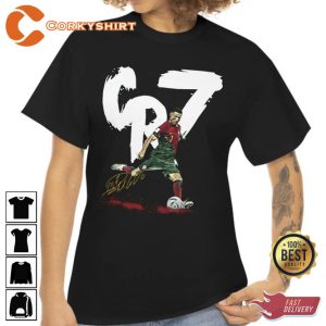 Cristiano Ronaldo CR7 Shirt Gift For Fan