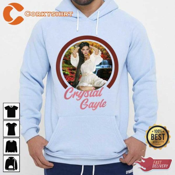 Crystal Gayle Fashional Style Trending Hoodie